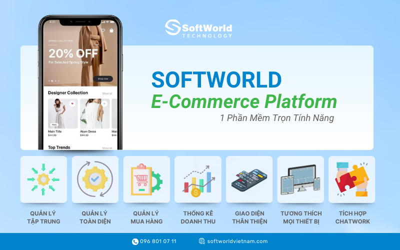 Kinh doanh online - Công Ty TNHH Soft World Việt Nam